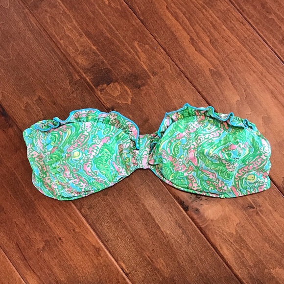 Lilly Pulitzer Other - Lilly Pulitzer ruffle Top Bikini medium